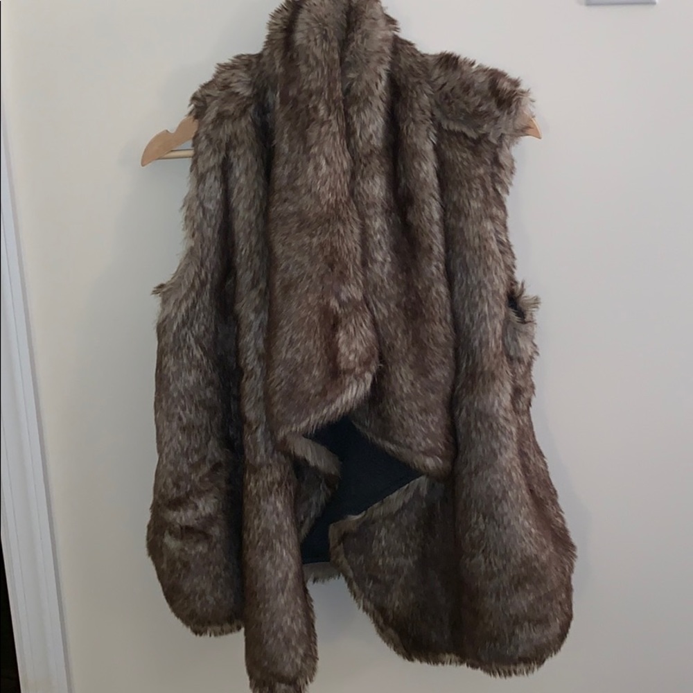 Mossimo Faux Fur Vest